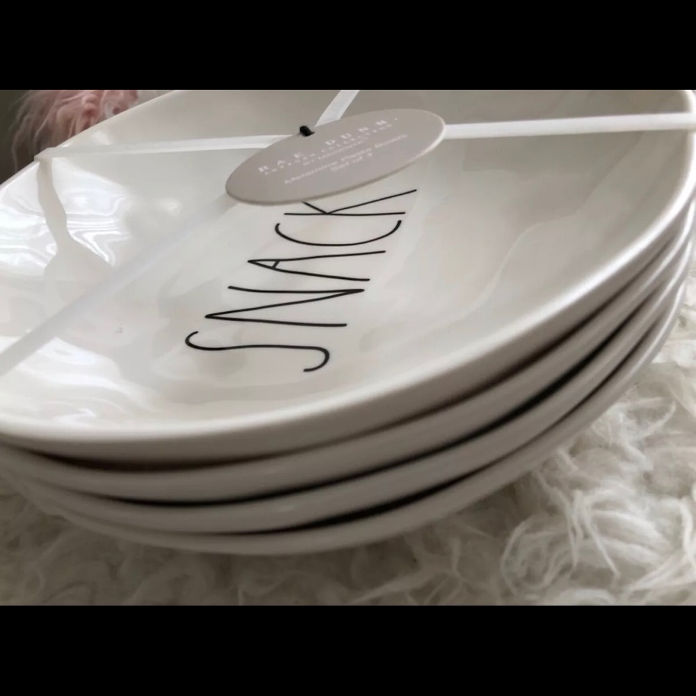 New w/o tags Rae Dunn Pasta bowls